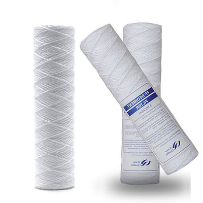 10 20 30 40 Zoll String Wund Filterpatrone für Getränke mit Polypropylen Membran