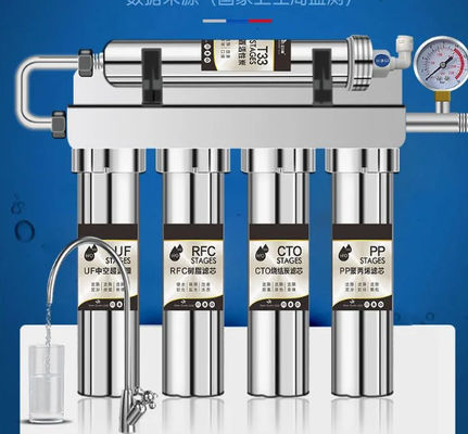 Optimieren Sie Ihr Wasser mit einem 5-stufigen Edelstahl-Wasserreiniger und einem RFC-Harzfilter