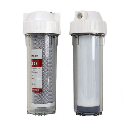 Qiuck Anschluss 10 Zoll Klarfiltergehäuse für kommerzielle Wasserfiltration