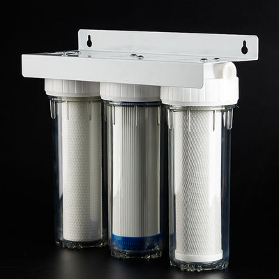 20" x 2,5" Big Blue Drei-Gehäuse Filtrationssystem für hohe Kapazität Wasserfiltration