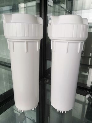 10 Zoll*2,5 1/2 1/4 3/4 Ein/Aus Weißfilter Gehäuse für Wasserfilter System Leistung W 50
