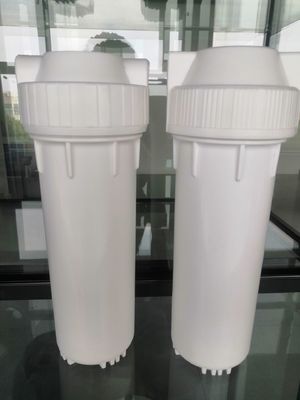 10 Zoll*2,5 1/2 1/4 3/4 Ein/Aus Weißfilter Gehäuse für Wasserfilter System Leistung W 50