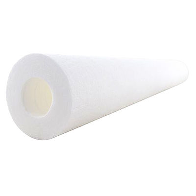Zylinderfilter Typ 10 20 30 40 Zoll Schmelzgeblasener Wasserfilter zum Ersetzen von Brunnenwasser