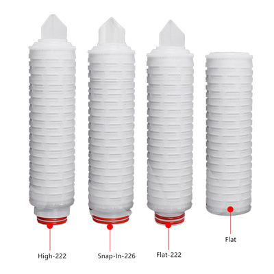 Filtration 20 Zoll geplättete Filterpatrone 0,2 Mikron für eine breite Palette von Anwendungen