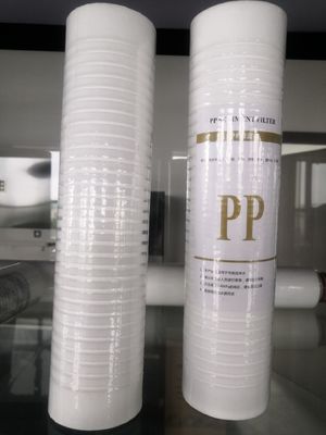 10 Zoll * 2,5 Zoll PP-Sedimentfilterelement für Haushaltswasserreinigungsgeräte