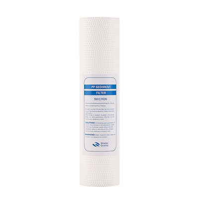 Selbstreinigende 1 Mikron Melt Blow PP Baumwolle Wasserreiniger Filterelement für den Haushalt