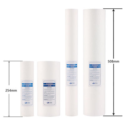 PP-Material 30 Zoll Tubular Filterelement für die Leistung in der Lebensmittel- und Getränkeindustrie