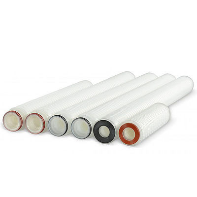 0.22 um 30 Zoll Chemische Filter Membranfilter Patronen für Wasserbehandlungsausrüstung