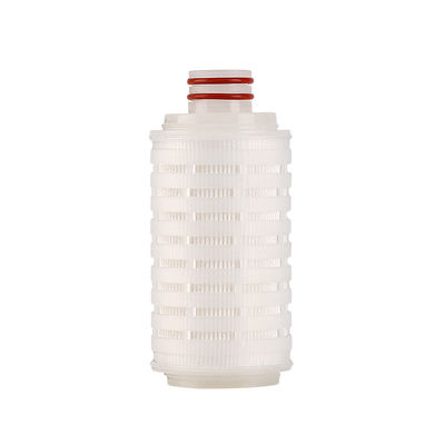 Kleines Volumen 5 Zoll Mikroplättete Polypropylen Membran Wasserfilter Element für Lebensmittel