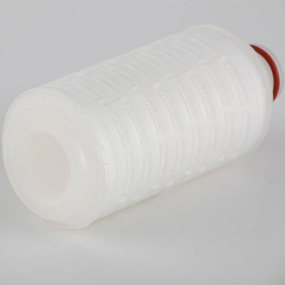 Kleines Volumen 5 Zoll Mikroplättete Polypropylen Membran Wasserfilter Element für Lebensmittel