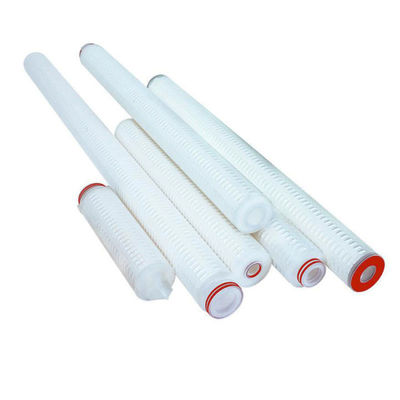 10'' 226 Flossen PTFE Mikroporöser geflochtener Klappfilter für große Filtrationsanforderungen