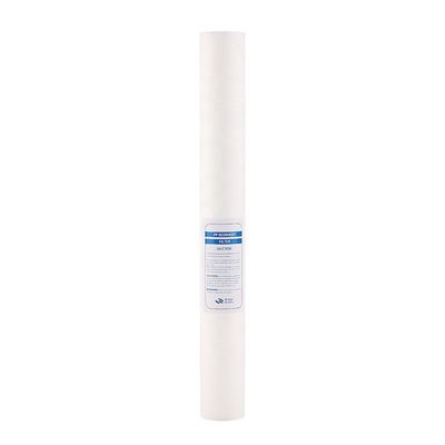 Weiß Melt geblasener PP-Filter 5 Mikron 20 40 Zoll gesponnener Wassersedimentfilterpatron für RO-Systeme