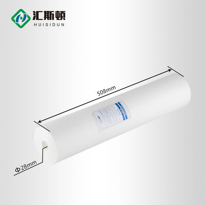 Weiß Melt geblasener PP-Filter 5 Mikron 20 40 Zoll gesponnener Wassersedimentfilterpatron für RO-Systeme