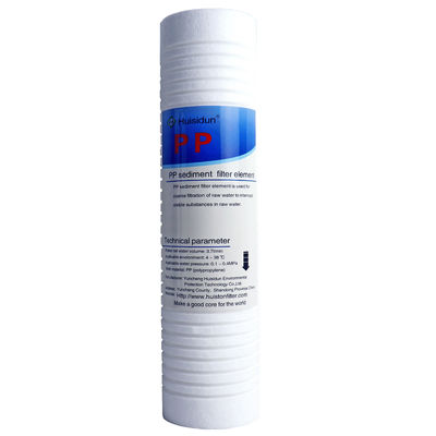 10 Zoll/9.88 Zoll 1 Mikron-Rohre PP Schmelzgeblasener Filterpatrone zur Wasserfiltration
