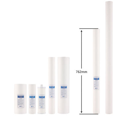 OD 63 MM 1 Mikron Schmelzgeblasener PP-Filter Spund Filterpatrone zur Wasserbehandlung
