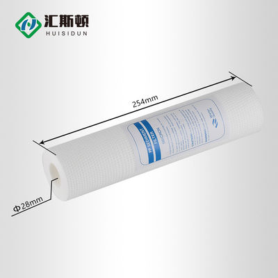 OD 63 MM 1 Mikron Schmelzgeblasener PP-Filter Spund Filterpatrone zur Wasserbehandlung