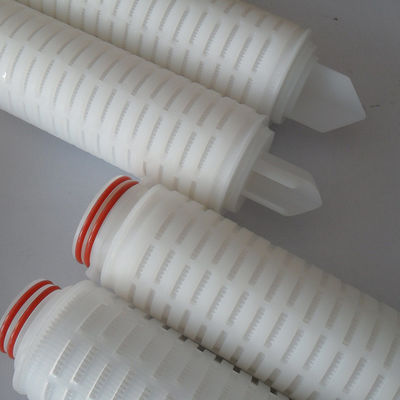 660LPM 222 Schnittstelle 5 Zoll 10 Zoll PP-Pleat-Wasserfilterpatronen für die Weinfiltration