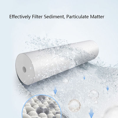 1 Mikron 5 Mikron Schmelzgeblasene PP-Sedimentfilterpatrone zur Entfernung suspendierter Partikel