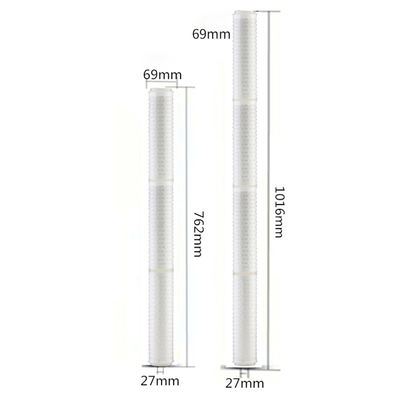 Wasserfilter 40 Zoll 0,22 Mikron geplättete Polyesterfaser Industrie spezielle Filterelement