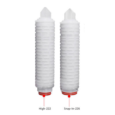 PP-Pleated Filterpatrone für Wasserfiltration Lebensmittelgeschäfte und Getränke