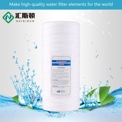 Polypropylen 40 Inch Pp Garn String Wundepatrone Sediment Wasserfilter Filter