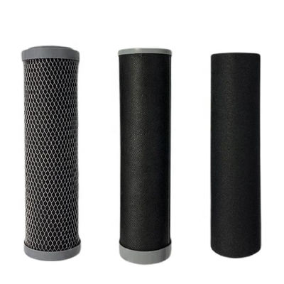 10"/20" Cto Komprimierte Aktivkohlenstoffstange für die Wasserfiltration und -reinigung von Fahrzeugen