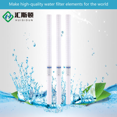 40 Zoll 5 Mikron PP Garne Spiralstring Wunde Filterpatrone für chemische Filtration
