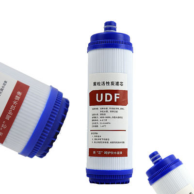 10 Zoll 20 Zoll Udf-Wasserfilterpatrone für Granuläres Aktivkohlenstoffwasser Fliter