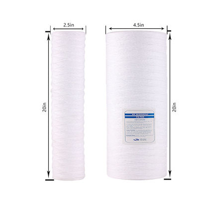 30 Zoll PP-Spun-Garnfilter-String-Wundfilterpatronen für Wasserfiltrationsanforderungen