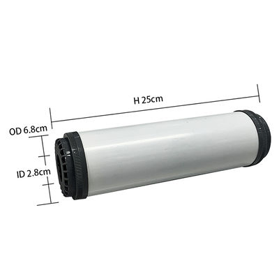 10 Zoll Haushalt Aktivkohlenstofffilter mit Lebensmittel-Polypropylen-Schalenmaterial