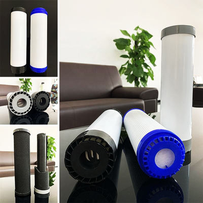 10 Zoll Haushalt Aktivkohlenstofffilter mit Lebensmittel-Polypropylen-Schalenmaterial
