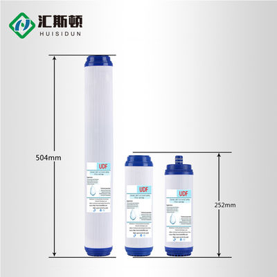 20 Zoll UDF/GAC Granuläre Aktivkohlenstoff-Wasserfilterpatrone für die Haushaltsvorfiltration