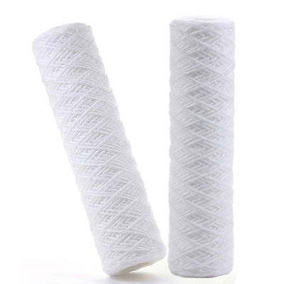 10-100 Zoll 1-100 Mikron Eisenentfernung PP Garne String Wunde Filterpatrone für Wasserfilter