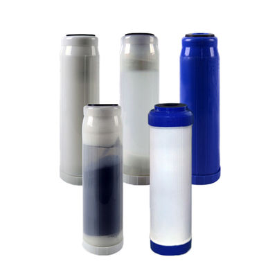 10 Zoll reiner Wasserfilter mit granularer Kokosnuss Schale Aktivkohle und Patrone