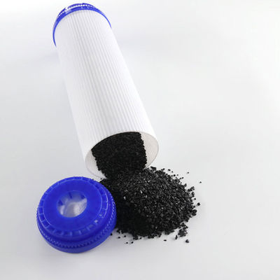 10 Zoll reiner Wasserfilter mit granularer Kokosnuss Schale Aktivkohle und Patrone