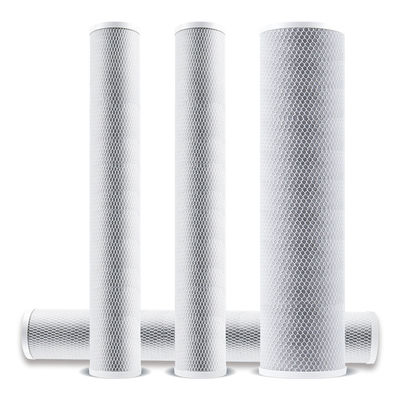 10 20 Zoll 5 Mikron CTO Aktivierter Kokosnuss-Kohlekraftstoff-Komprimierungs-Kohlenstoff-Block-Wasserfilter