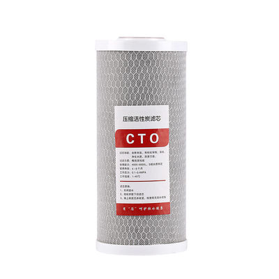 CTO-Kohle-basierte aktivierte GAC Carbon Bock Filterpatrone 5 Mikron 10 Zoll 20 Zoll Leistung W 10 W