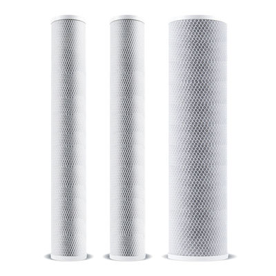 20 Zoll CTO Coconut Shell Aktivkohlenstofffilterpatrone für kommerzielle Wasserreiniger