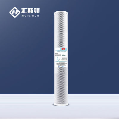Kohlenstofffilter für 20 Zoll CTO Kohlenstofffilterpatrone in Weiß und Blau