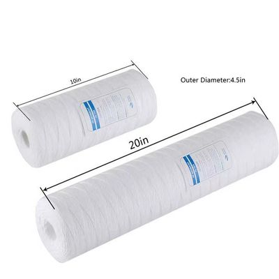 Standard 20 Zoll PP String Wound Garne Filter für industrielle Filtrationsanwendungen