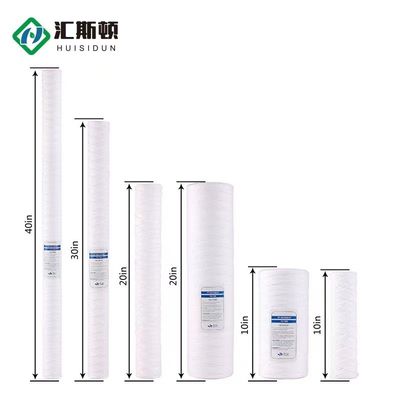 Standard 20 Zoll PP String Wound Garne Filter für industrielle Filtrationsanwendungen