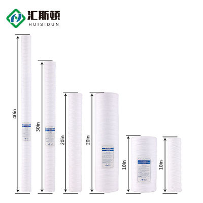 Standard 20 Zoll PP String Wound Garne Filter für industrielle Filtrationsanwendungen