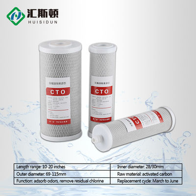 Schwimmbad Filterpatrone mit aktiviertem Kohlenstoff CTO mit Wasserdruck 0,1-0,4 MPA