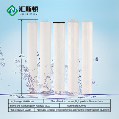 Polypropylenfilter mit mittlerem Durchfluss 20/40 Zoll für Industriewasserreiniger