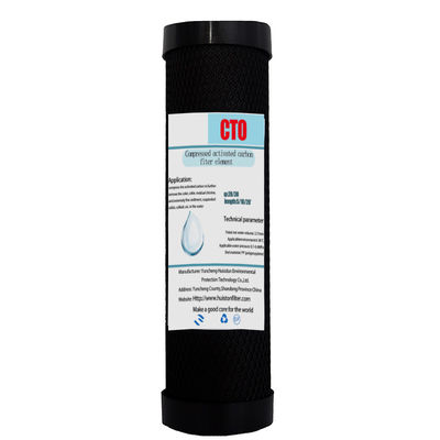 10 Mikron 10 20 Zoll CTO Carbon Block Filterpatrone für das Wasserfiltersystem