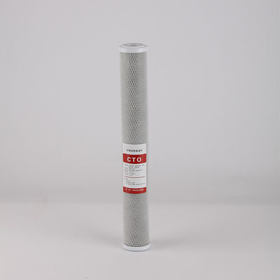 Weiße Jumbo 10 20 Zoll CTO Kokosnuss-Schale Kohlenstofffilterpatrone für Wasserreiniger