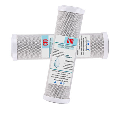 Haushaltsvorfiltration 10 Zoll CTO Kohlenstofffilterpatrone für die Wasserfiltration