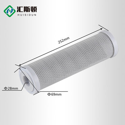 Haushaltsvorfiltration 10 Zoll CTO Kohlenstofffilterpatrone für die Wasserfiltration