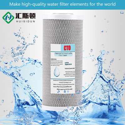 Haushaltswasserreiniger 10 Zoll granularer Aktivkohlenstoff-Vorfilter für sauberes Wasser