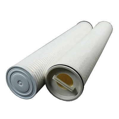 Lebensmittel Getränke 20 Zoll 40 Zoll High Flow Pleated Filterpatrone für die Behandlung von Abwasser außer Rost